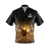 Roto Grip Strike Force Quick Ship CoolWick Sash Zip Bowling Jersey -Bowler Smart Shop Roto strike force front