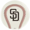 OTB MLB San Diego Padres Baseball Bowling Ball -Bowler Smart Shop San Diego Padres F 1