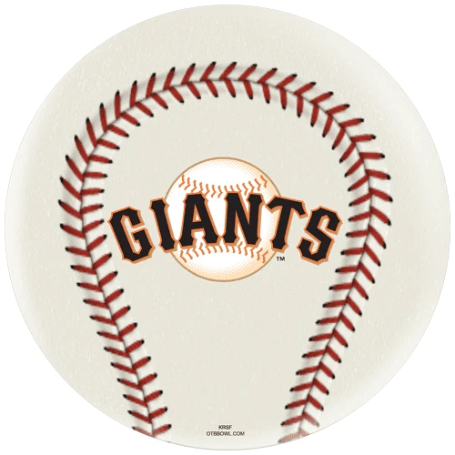 OTB MLB San Francisco Giants Baseball Bowling Ball 3 OTB MLB San Francisco Giants Baseball Bowling Ball