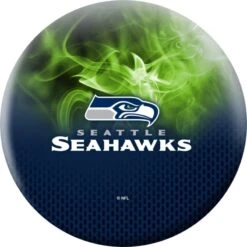 OTB NFL Seattle Seahawks On Fire Bowling Ball -Bowler Smart Shop Seattle Seahawks B scaled 1