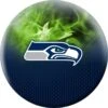OTB NFL Seattle Seahawks On Fire Bowling Ball