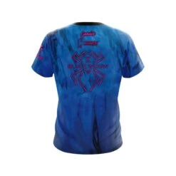 Hammer Black Widow Mania CoolWick Bowling Jersey -Bowler Smart Shop Semi Custom 3D Back hammer blaCK WIDOW MANIA