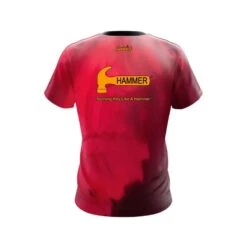 Hammer 3-D Offset Assault CoolWick Bowling Jersey 7 Hammer 3-D Offset Assault CoolWick Bowling Jersey -Bowler Smart Shop Semi Custom Hammer 3 D Offset Assault 3D Back