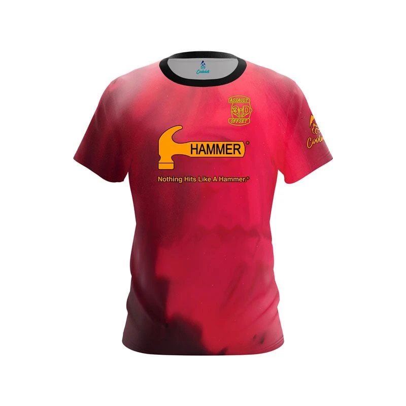 Hammer 3-D Offset Assault CoolWick Bowling Jersey 3 Hammer 3-D Offset Assault CoolWick Bowling Jersey