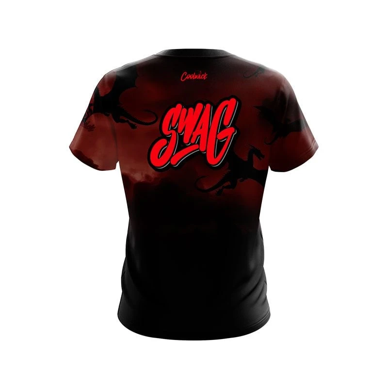 SWAG Dragon Sky CoolWick Bowling Jersey 4 SWAG Dragon Sky CoolWick Bowling Jersey - Image 2