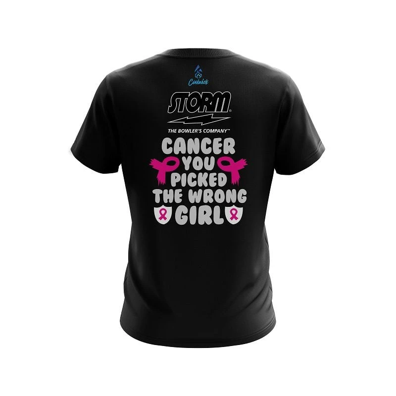 Storm Breast Cancer Fight Back CoolWick Bowling Jersey 4 Storm Breast Cancer Fight Back CoolWick Bowling Jersey - Image 2