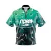 Storm Compete Quick Ship CoolWick Sash Zip Bowling Jersey -Bowler Smart Shop Storm Compete front