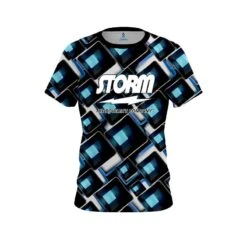 Storm Conception Blue CoolWick Bowling Jersey