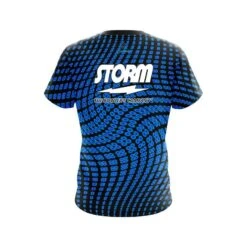 Storm Dyanamic Flux Blue CoolWick Bowling Jersey 7 Storm Dyanamic Flux Blue CoolWick Bowling Jersey -Bowler Smart Shop Storm Dyanamic Flux Blue Back