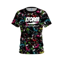 Storm Flower Bloom CoolWick Bowling Jersey