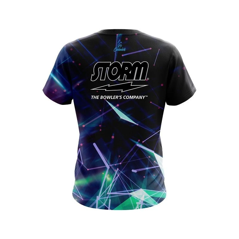 Storm Gleaming Shapes CoolWick Bowling Jersey 4 Storm Gleaming Shapes CoolWick Bowling Jersey - Image 2