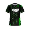 Storm Green Steel Comb CoolWick Bowling Jersey -Bowler Smart Shop Storm Green Steel Comb Front