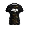 Storm Halftone Extreme Yellow CoolWick Bowling Jersey