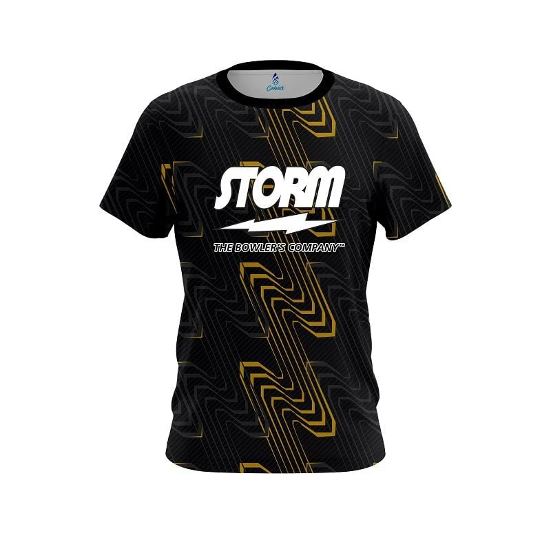 Storm Halftone Extreme Yellow CoolWick Bowling Jersey 3 Storm Halftone Extreme Yellow CoolWick Bowling Jersey