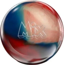 Storm Mix Red White Navy Bowling Ball