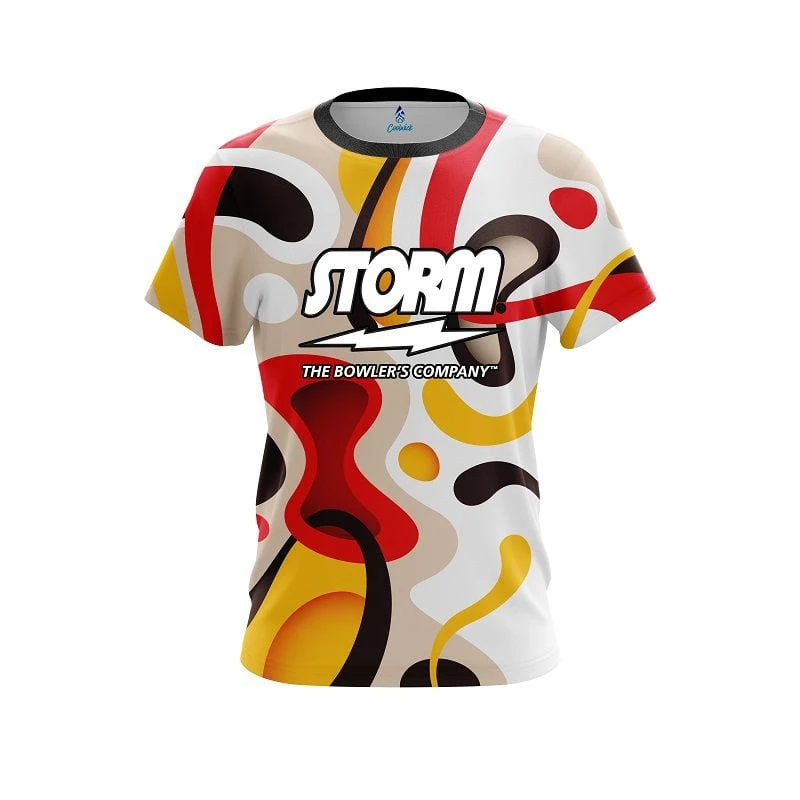 Storm Modern Art CoolWick Bowling Jersey 3 Storm Modern Art CoolWick Bowling Jersey