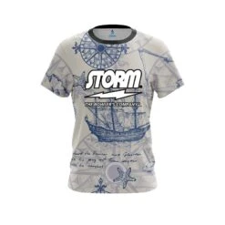 Storm Nautical Navigation CoolWick Bowling Jersey