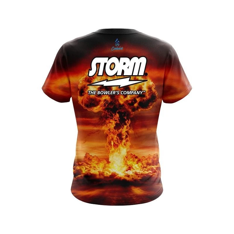 Storm Nuke Explosion CoolWick Bowling Jersey 4 Storm Nuke Explosion CoolWick Bowling Jersey - Image 2