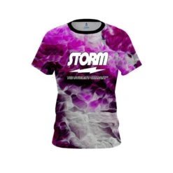Storm Pink Marble Onyx CoolWick Bowling Jersey