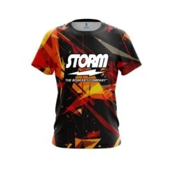 Storm Shattered Shapes CoolWick Bowling Jersey