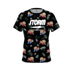Storm Sloths Christmas Time CoolWick Bowling Jersey