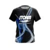 Storm Smokey Blue Wave CoolWick Bowling Jersey