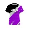 Storm Split Power Purple CoolWick Bowling Jersey -Bowler Smart Shop Storm Split Power Purple Front