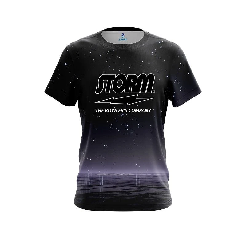Storm Starry Night CoolWick Bowling Jersey 3 Storm Starry Night CoolWick Bowling Jersey