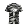Storm Striped Pattern CoolWick Bowling Jersey