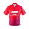 Storm Supersonic Quick Ship CoolWick Sash Zip Bowling Jersey 2 Storm Supersonic Quick Ship CoolWick Sash Zip Bowling Jersey -Bowler Smart Shop Storm Supersonic front