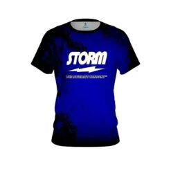 Storm Toxic Rugged Smoke Blue CoolWick Bowling Jersey