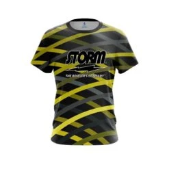 Storm Turmoil Yellow CoolWick Bowling Jersey