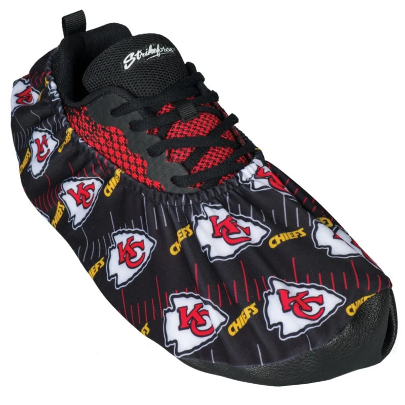 Strikeforce Bowling NFL Kansas City Chiefs Shoe Covers 3 Strikeforce Bowling NFL Kansas City Chiefs Shoe Covers