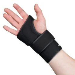 KR Strikeforce Kool Fit Plus Black Bowling Positioner Glove Wrist Support -Bowler Smart Shop Strikeforce Kool Fit Plus Bowling Positioner 3 scaled 1