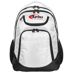 Turbo Shuttle White Bowling Backpack