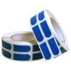 Turbo Grip Strips Tape Electric Blue 3/4″ Precut Fitting Tape 500 Count Roll -Bowler Smart Shop TGBTGSB3500 1