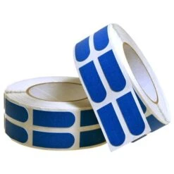 Turbo Grip Strips Tape Electric Blue 3/4″ Precut Fitting Tape 500 Count Roll