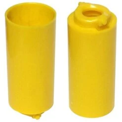 Turbo Switch Grip Empty Removable Inner Sleeve Yellow – Single
