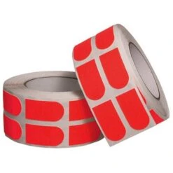 Turbo Grip Strips Tape Red 1″ Precut Fitting Tape 500 Count Roll