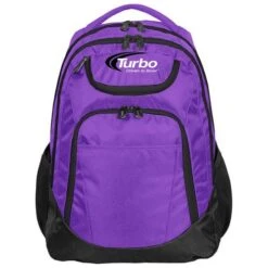 Turbo Shuttle Purple Bowling Backpack