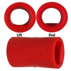 Ultimate Grip Tour Lift & Oval TLO Bowling Insert Pack Of 10 Grips -Bowler Smart Shop UBTLOSRED
