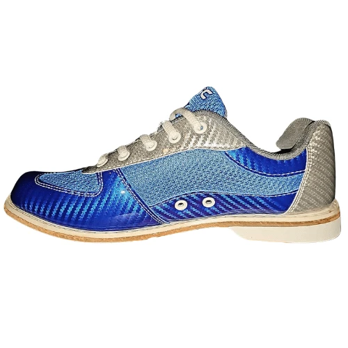Epic Denny Carbon Blue Silver Rental Style Bowling Shoes 6 Epic Denny Carbon Blue Silver Rental Style Bowling Shoes - Image 4