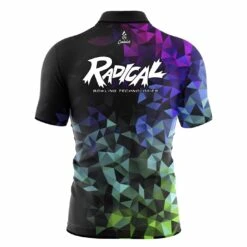 Radical Gradient Quick Ship CoolWick Sash Zip Bowling Jersey -Bowler Smart Shop VIRTUAL BACK Gradient copy radical scaled 1 scaled 1
