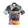 900 Global Sunset Eagle 2.0 Quick Ship CoolWick Sash Zip Bowling Jersey