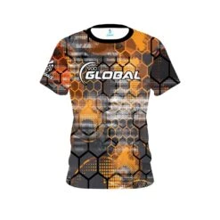 900 Global Fire Honeycomb CoolWick Bowling Jersey