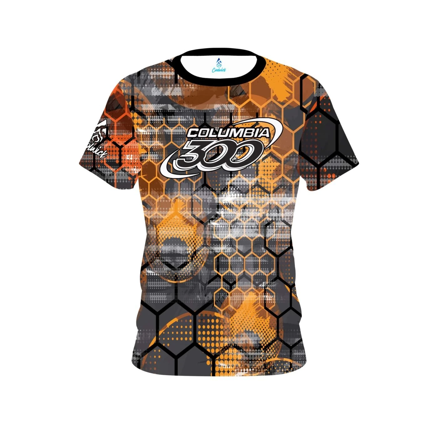 Columbia 300 Fire Honeycomb CoolWick Bowling Jersey 3 Columbia 300 Fire Honeycomb CoolWick Bowling Jersey