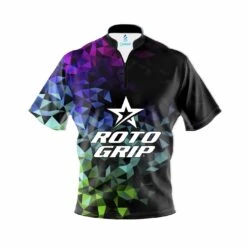 Roto Grip Gradient Quick Ship CoolWick Sash Zip Bowling Jersey