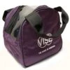 Vise Clear Top Add On Ball Bag Purple -Bowler Smart Shop Vise Add On Bag Purple