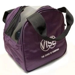 Vise Clear Top Add On Ball Bag Purple