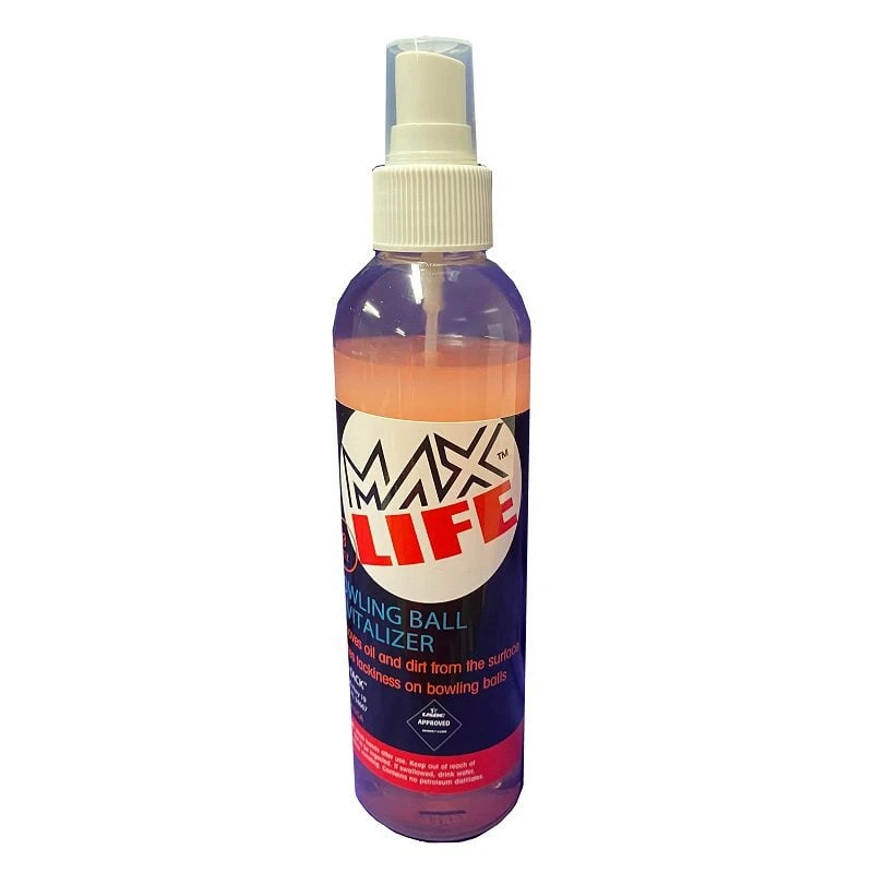 Max Life Bowling Ball Coverstock Cleaner 8 Oz 3 Max Life Bowling Ball Coverstock Cleaner 8 Oz